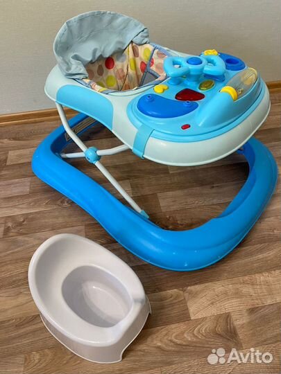 Ходунки детские и горшок в подарок