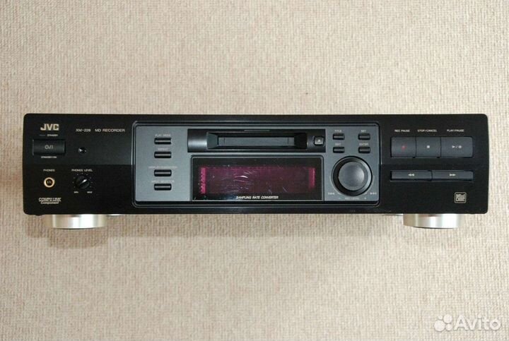 MD проигрыватель JVC. XM- 228