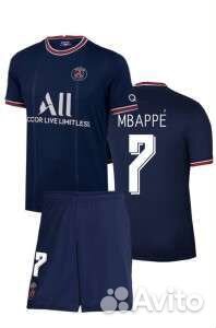 Детская футбольная форма псж Мбапэ 19/20