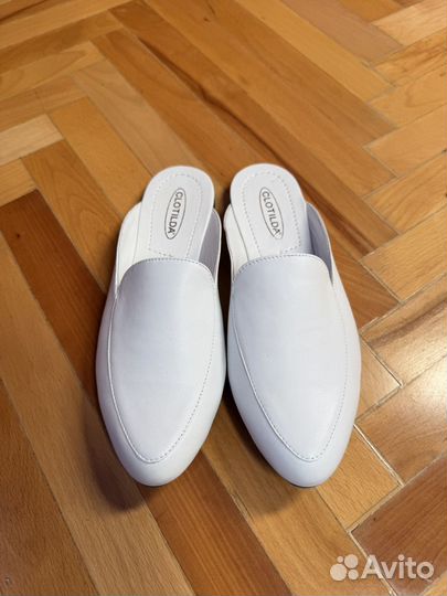 Мюли новые 39 размер натуральная кожа