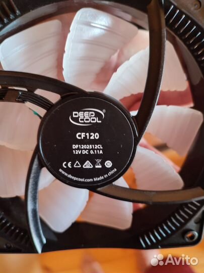 Комплект вентиляторов deepcool CF120