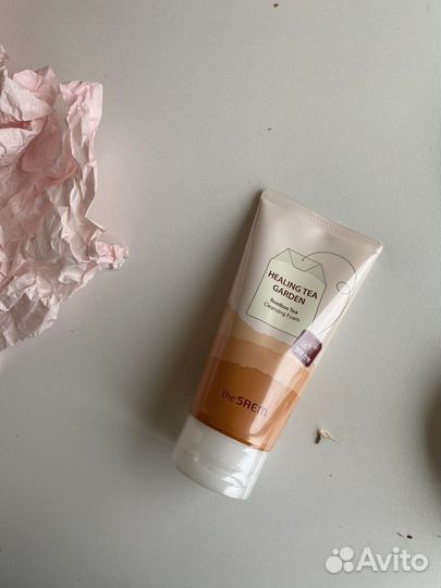 Пенка для умывания с чаем ройбуш The Saem Корея