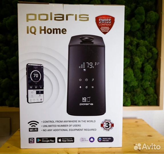 Увлажнитель воздуха Polaris Puh 9009 WiFi IQ Home