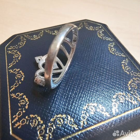 Серебряное кольцо corona (корона)