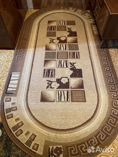 Ковер бу полукруглый