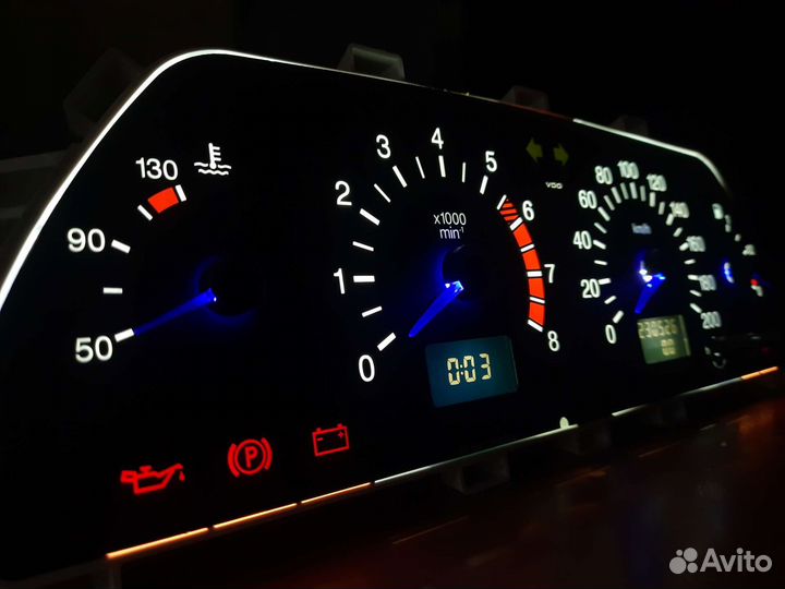 Приборная панель с пересветом ваз 2110-2112 2114