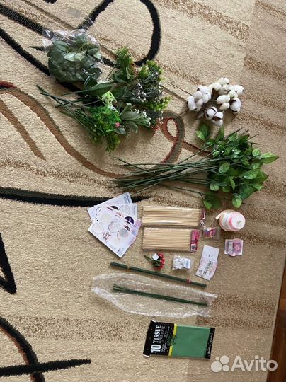 Мыльные цветы, сухоцветы