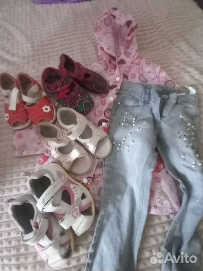 Вещи пакетом на девочку 92