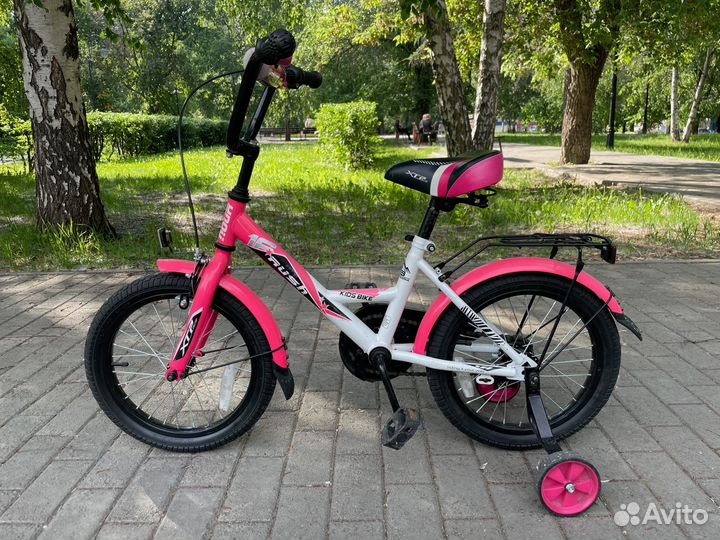 Велосипед для девочки rush orion 16