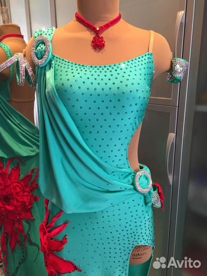 Платье латина бальные танцы