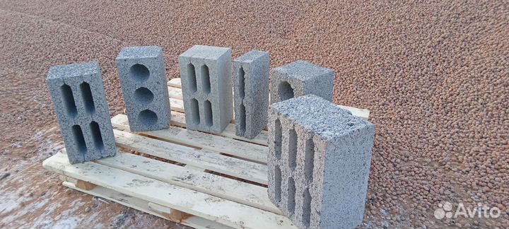 Керамзитобетонный блок