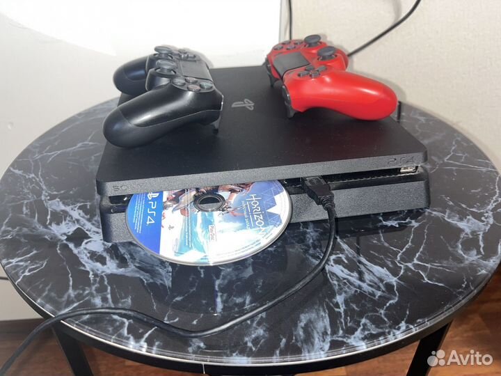 Игровая приставка ps4 slim 1tb + очки VR PS