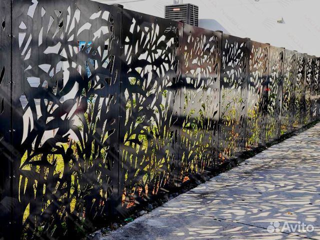 Забор из металла