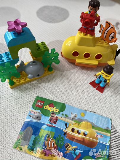 Lego duplo полурлярные наборы