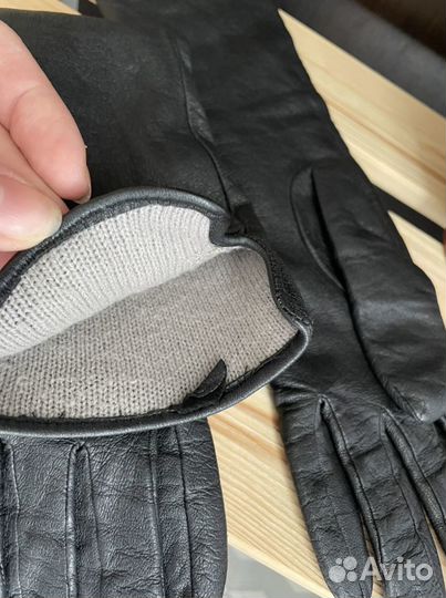 Перчатки нат.кожа