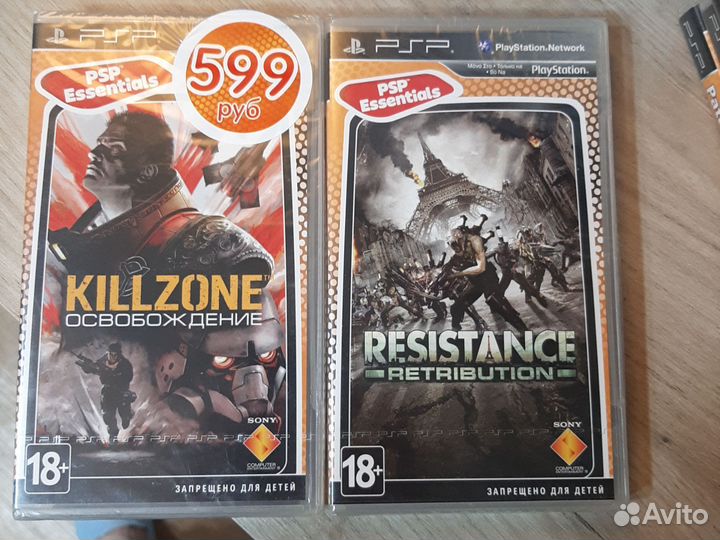 Resistance retribution,Killzone psp