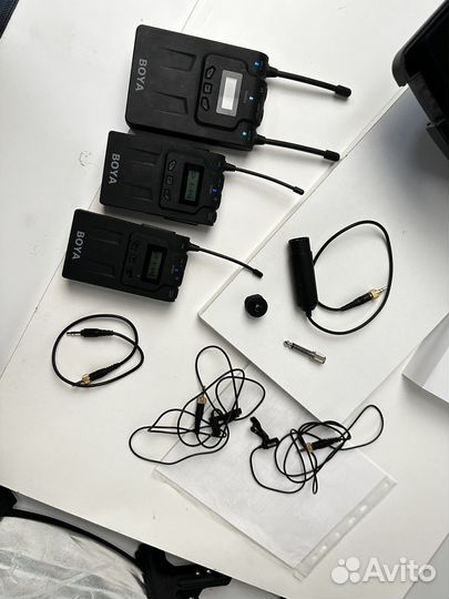 Микрофон беспроводной / петличка Boya BY-WM8