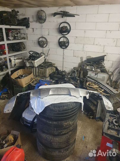 Юбка бампера задняя Mercedes Gla X156 2014-2017