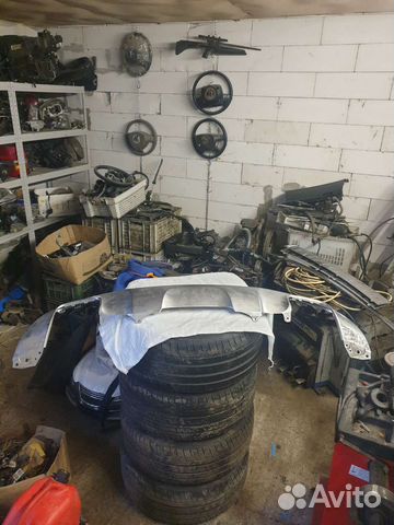 Юбка бампера задняя Mercedes Gla X156 2014-2017