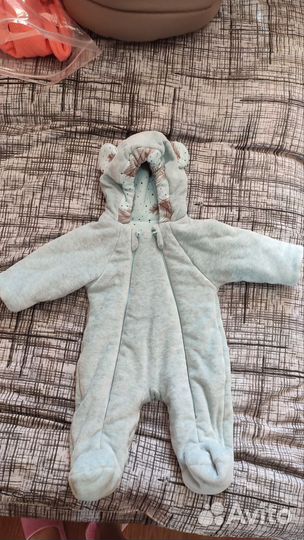 Зимний комбинезон для новорожденных