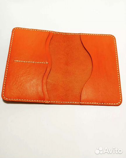 Обложка на паспорт кожаная