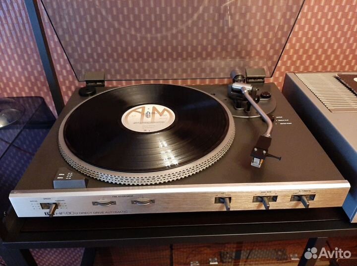 Виниловый проигрыватель ITT HI FI 8012