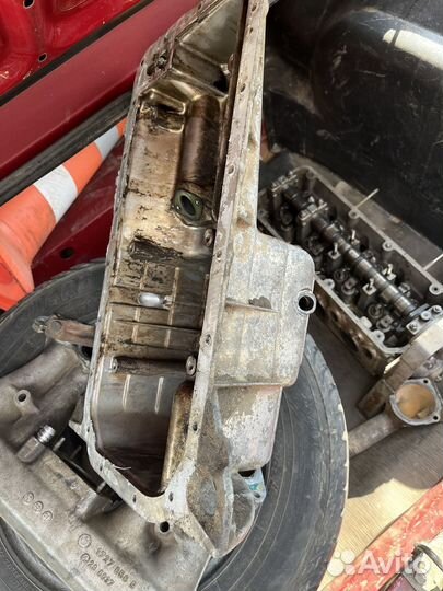 Двигатель бмв М40 в разобранном состоянии