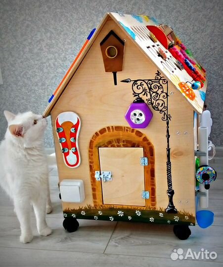 Бизиборд домик большой