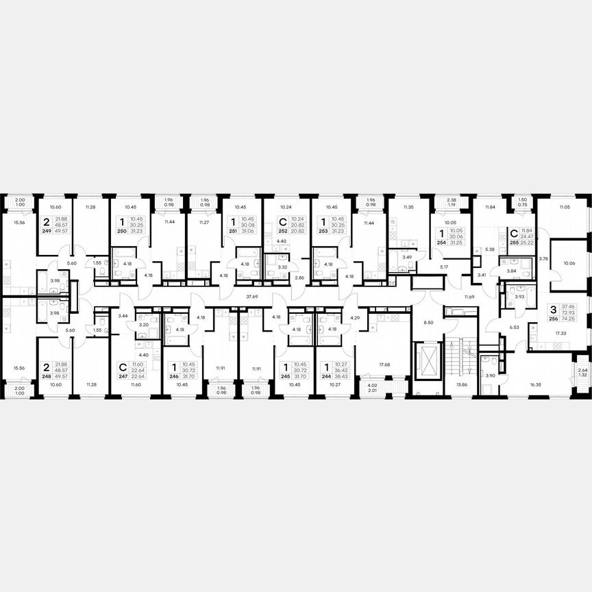 1-к. квартира, 31,7 м², 9/9 эт.