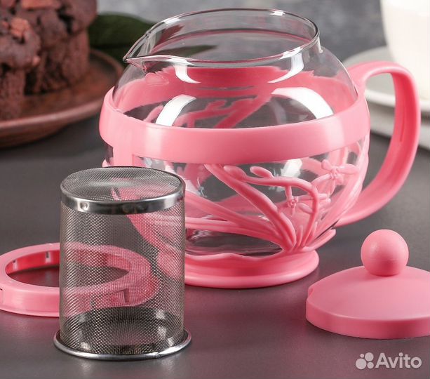 Чайник стеклянный заварочный