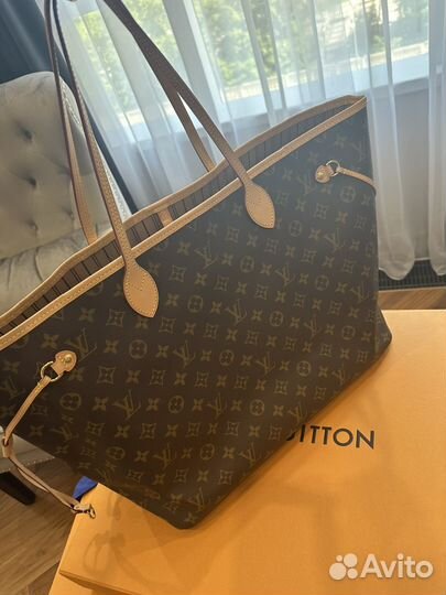 Сумка Louis Vuitton neverfull gm оригинал