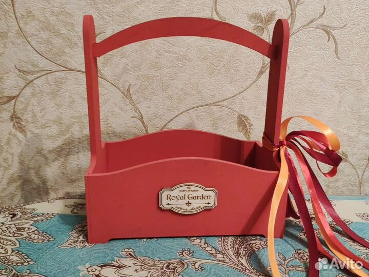 Ящик деревянный подарочный