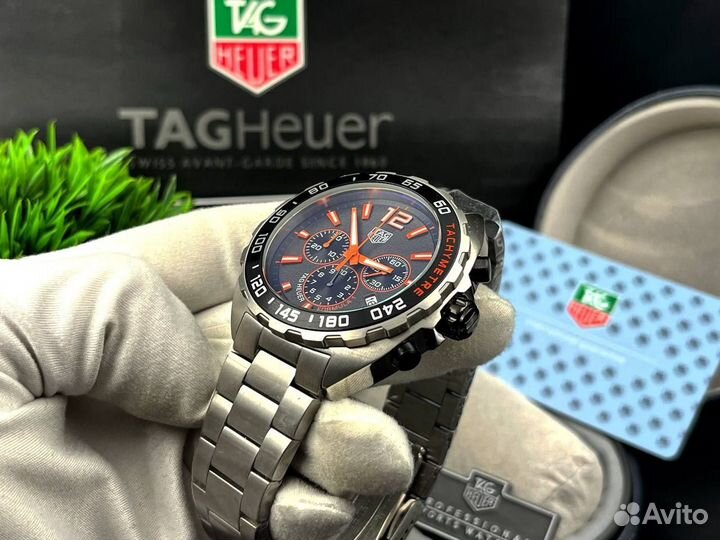 Шикарные мужские наручные часы Tag Heuer