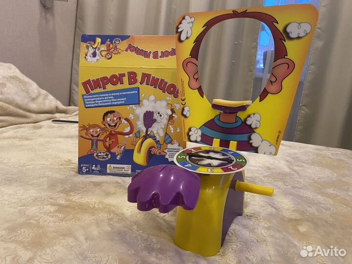 Настольная игра пирог в лицо