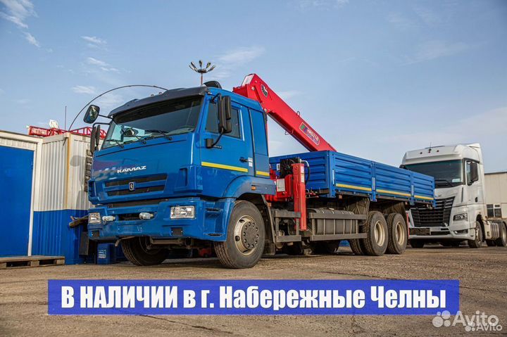 КАМАЗ 65117 с КМУ, 2024