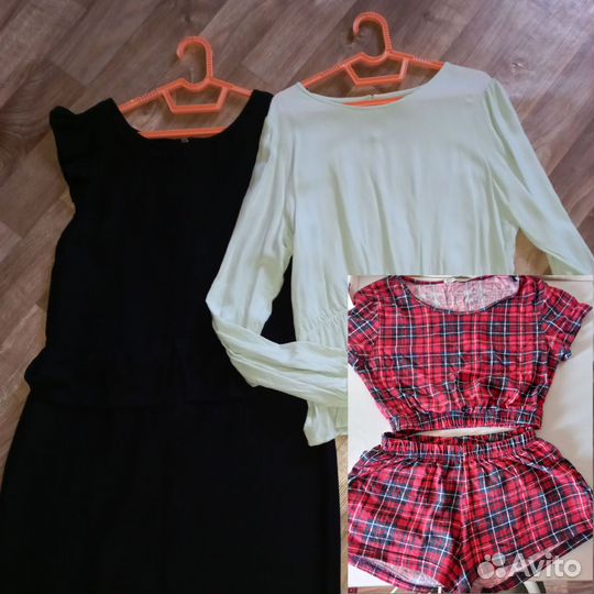 Огромный пакет женской одежды 42-44рр