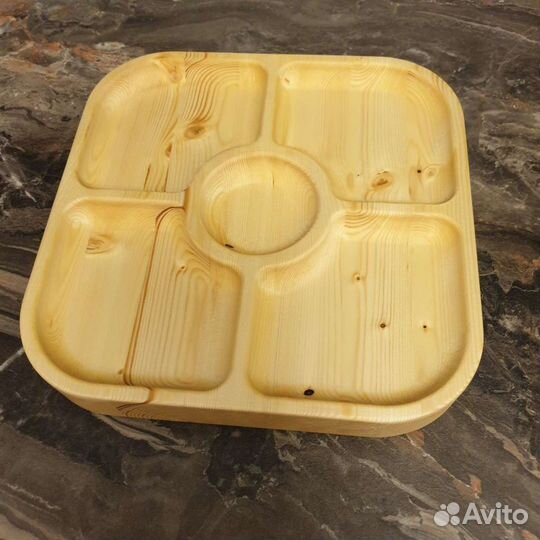 Менажница деревянная