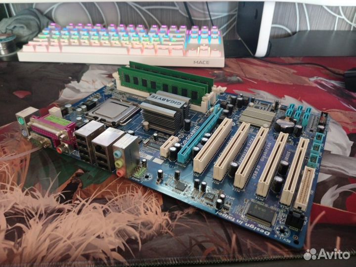 Материнская плата lga 775 ddr3