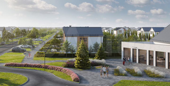 Дом 110 м² на участке 7,3 сот.