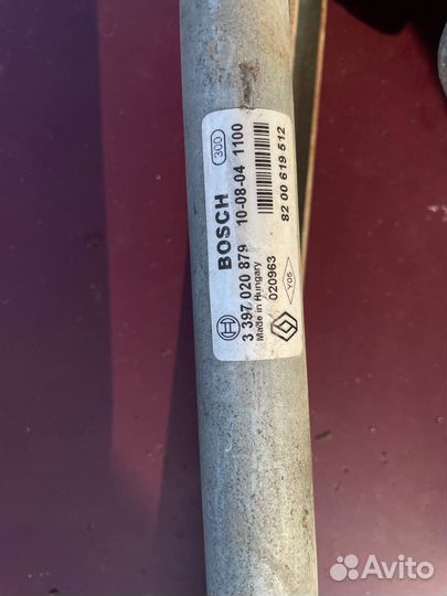 Трапеция дворников renault logan 1