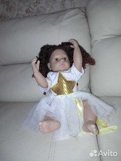 Кукла реборн силиконовая девочка