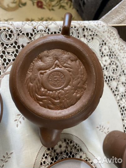 Чайный сервиз из глины