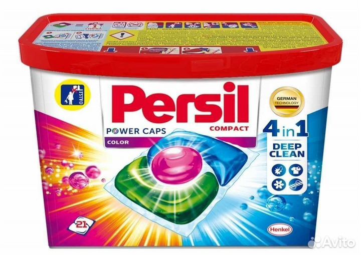 Капсулы для стирки Persil 21шт