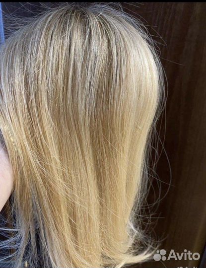 Парик полусистема Clip Hair натуральные волосы