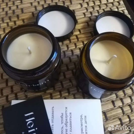 Ароматическая свеча ручной работы