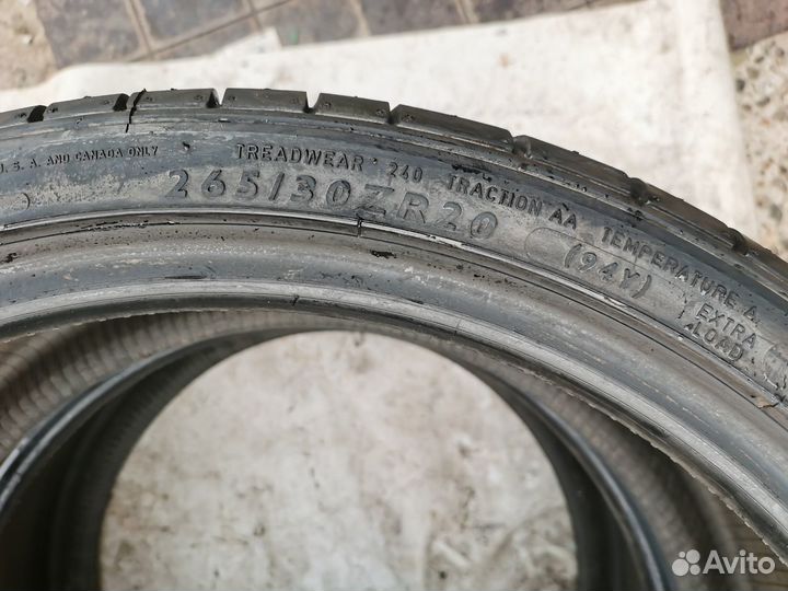 Dunlop SP Sport Maxx TT 265/30 R20 94Y