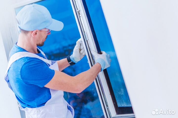 Ремонт пластиковых окон и дверей, стеклопакеты