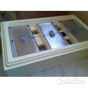 Инкубатор Золушка на 98 яиц автомат 220 и 12 вольт