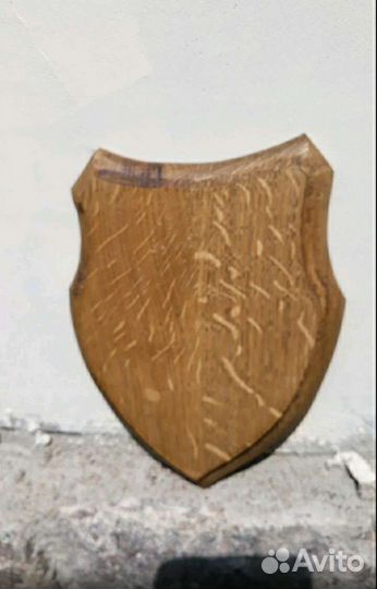 Медальон охотничий (доска), для рогов, трофеев