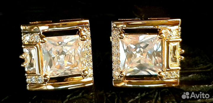 Запонки шикарные. Новые